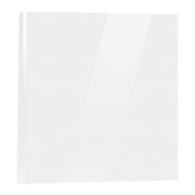 EINFEBEN Papier décoratif adhésif autocollant Film vinyle pour Meuble Mur Cuisine - 500cmx61cm Blanc