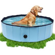 Einfeben - Piscine pour chiens 8020CM pvc Piscine pliable pour enfants Adhésif Piscine Pataugeoire
