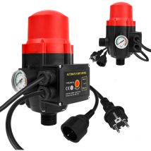 Einfeben - Pressostat Jardin Contrôleur 10 bar max 1.1kw de pression de pompe avec câble Rouge