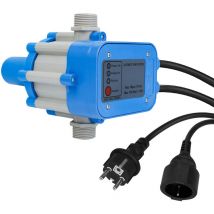 Einfeben - Pressostat pompe de fontaine fontaine pompe submersible commande de pompe avec câble bleu