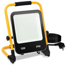 Einfeben - swanew Projecteur led avec trépied IP66 projecteur projecteur extérieur lampe de jardin 150W