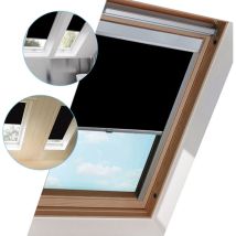 Store occultant noir opaque 100% store occultant pour Velux 206, 50,797,4cm, fabrication de haute qualité, ggl,gpu,gtu - Einfeben