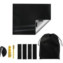 Einfeben - Store Occultant sans Percage,100x145cm Store pour,Store Fenetre Thermique avec Velcro,Tissu Isolant Thermique Intérieurs Rideau Opaque