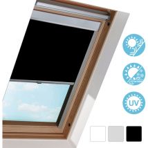 Einfeben - Store occultant, store pour fenêtre de toit, adapté au Velux M08, store fixe/obscurcissant pour toit