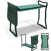Einfeben - Tabouret de Jardin Pliable - Banc de jardinage - Banc Agenouilloir de Jardin - Siège de Jardin - Confortable et antidérapant