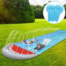 Einfeben - Toboggan aquatique toboggan pvc toboggan intégré 5.51.45m