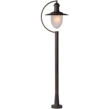 Lucide - Aruba - Mastleuchte - Ø 25 Cm - 1xe27 - Ip44 - Rostfarbe