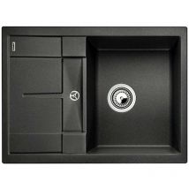 Blanco - Metra 45 - Silgranitspüle, 68x50 cm, Compact, Schwarz 525912