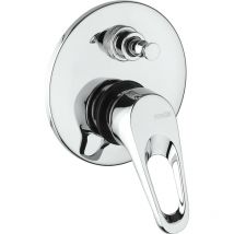 Eingebauter Duschmischer mit Umsteller Piralla Naomi 0NO00400A16 Chrom - 2 Ausgänge