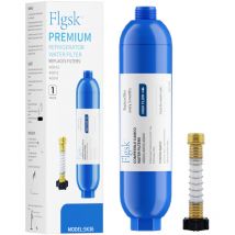 Coocheer - Eingebauter Wohnmobil-Wasserfilter mit flexiblem Schlauchschutz, konzipiert für Wohnmobile und Boote, reduziert Blei, Fluorid, Chlor sowie