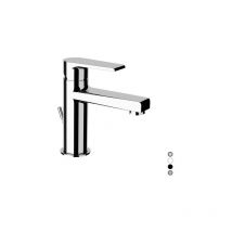 Mariani - Einhand-Waschtischmischer der Artic-Linie in gebürstetem Nickel