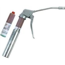 Einhandfettpresse PEP 200 – 250 bar – 0,5 cm³/Hub – Stahl, verzinkt – 2 Fettkartuschen – SAMOA
