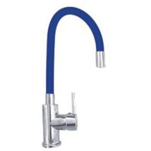 Einhebel-Küchenarmatur Mit Hohem Flexiblem Auslauf, Blau, 1987-3