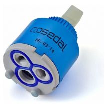 Seenlin - Keramik-Wasserhahnkartusche zum Austausch des Mischventils, 35 mm