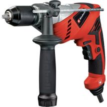 Einhell - Schlagbohrmaschine te-id 650 e (650 Watt, Qualitätsbohrfutter aus Metall, Rechts-/Linkslauf, Metall-Bohrtiefenanschlag, Spindelarretierung