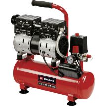 Einhell - Kompressor te-ac 110/6 Silent Plus (550 w., max. 8 bar, 6 l-Tank, 110 l/min Ansaugleistung, Motordrehzahl 1450 min-1, Manometer,