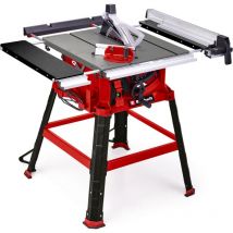 Einhell - Scie circulaire sur table tc-ts 2225 u (max. 2200 w, lame de scie Ø254 x ø30 mm, butée parallèle/angle, démarrage progressif, lame de scie