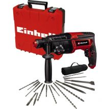 Einhell - tc-rh 800 4F 240v sds Plus 4 Mode Rotary Hammer Drill 800w +17PC sds Set
