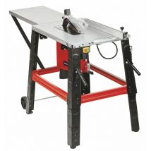 Sierra circular de mesa Einhell TC-TS 315 U, máxima potencia de 2000 W, corte preciso con hoja de sierra Ø 315x30 mm, altura máxima de corte 55 mm/85