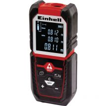 Einhell - Télémètre laser tc-ld 50 (Référence de mesure : bord avant, bord arrière et plaque de butée dépliable)