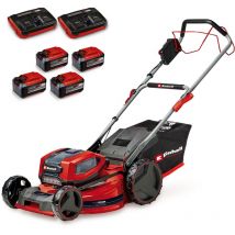 Professional Tondeuse à gazon sans fil gp-cm 36/52 s Li bl (4x5,2Ah) Power X-Change (36V, moteur brushless, Coupe à 52cm) Livré avec 4 Batteries 5,2