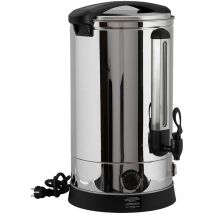 Mucola - Einkochautomat 7 l Glühweinkessel 1500W Glühweinkocher Edelstahl Thermostat