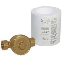 Einrohranschlussstück für Wohnungs-Wasserzähler Koax 2 Zoll