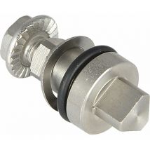 Einsatz für Blechmontagezylinder Dreikant 8mm, Länge 25mm, Edelstahl