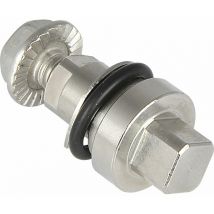 Einsatz für Blechmontagezylinder Vierkant 8mm, Länge 25mm, Edelstahl