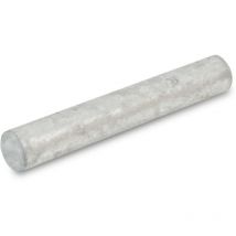 Niederberg Metall - Einschlagwerkzeug 20cm x Ø30 mm Einschlaghilfe für Bodenhülse aus Eisen feuerverzinkt Silber