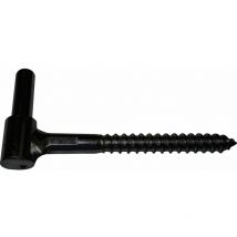 Einschraubkegel 14 mm, Stahl schwarz pulverbeschichtet ral 9005