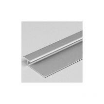 Einschubprofil 'Leicester' für Laminat, 3 - 7 mm Einfasshöhe, Aluminium eloxiert, gebohrt-bronze hell-1000-7
