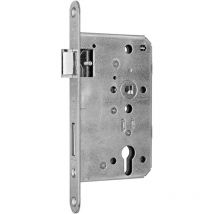 Einsteckschloss Stahltürschloss pz 65/72/24/O 165x95x15,5 mm r