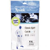 Schutzoverall Typ 5/6 Tyvek 500 Xpert, Weiß, Unisex-größe: 2xl - Dupont