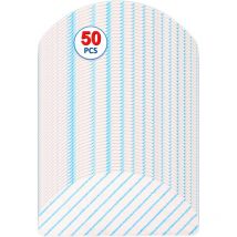 Sunxury - Einweg-Wischpads für ecovacs deebot ozmo T8/ T8+/ T8 aivi/ T9/ T9 max Staubsaugertücher, Wischpads, Einweg-Reinigungstücher (50 Stück)