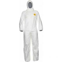 Schutzoverall Typ 5/6 Tyvek 200 EasySafe, weiß, Unisex-Größe: xl - Dupont