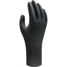 Showa - Guantes de un solo uso,Nitril,7565, Talla L(8-9),pack de 50 unidades