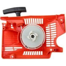 Einzel-seilzugstarter Für Chinesische Kettensägen Mit 45 Cm³, 52 Cm³ Und 58 Cm³ Hubraum (modelle 4500, 5200 Und 5800) – Rot