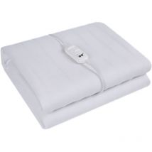 Innoliving - Doppelter elektrischer Bettwärmer / 2 x 60 w - Polyester