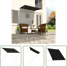 Abcrital - The Living Store Einziehbare Markise 150×150 cm Anthrazit - Markise - Sonnenschutz - Gartenzubehör - Terrasse - Balkon