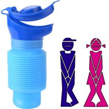 Einziehbares Notfall-Urinal – tragbare Mini-Toilette für Camping, Outdoor und Reisen – für Kinder und Erwachsene