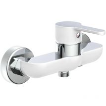 Mitigeur de douche diziani blanc-chrome Eisl