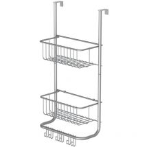 Tagère murale argenté mat 30,5x13x62 cm Eisl