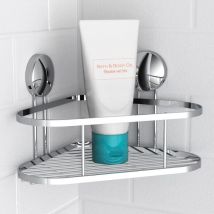 Panier de douche Chrome 22x18x13 cm Eisl