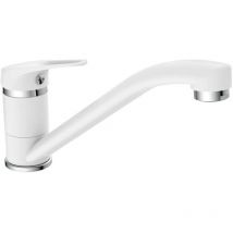 Mitigeur de cuisine speed blanc et chrome Eisl