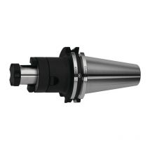 Alberts - Eje combinado de molino de coraza din 69871AD / b sujeción-D.22mm ISO40 O.-L.100mm promat