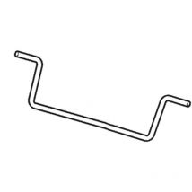 Castelgarden - Eje de conexión de la rueda trasera del cortacésped ggp - 122033425/0