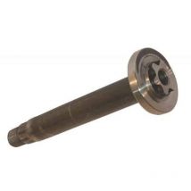 Eje de cuchilla para tractor cortacésped 76 cm MTD Blanco, Mastercut, 7381043, 738-1043