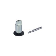 Dormakaba - Eje pasante para extensión bts 28 mm plano cónico galvanizado din derecho e izquierdo