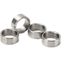 Ej.life - 10 Stück Unterlegscheiben-Abstandshalter aus Edelstahl, 12 Mm Unterlegscheiben-Achsen-Abstandshalter, 12 Mm Innendurchmesser